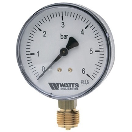 Манометр радиальный Watts F+R200 (1/4", 10 бар, 63 мм.) 10007724