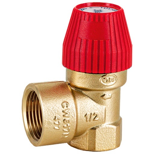 Предохранительный клапан Stout 30, 1/2"x3/4", 3.0 бара для систем отопления (SVS-0010-003015)
