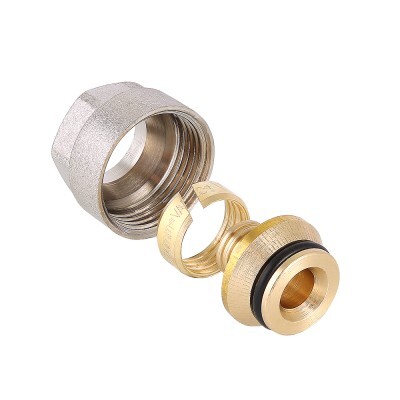 Фитинг коллекторный VALTEC 20(2,0) x 3/4" «евроконус» для красной пластиковой трубы (VT.4410.NVE.20)