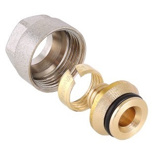 Фитинг коллекторный VALTEC 16(2,2) x 3/4" «евроконус» для серой пластиковой трубы (VT.4410.NVE.1622)