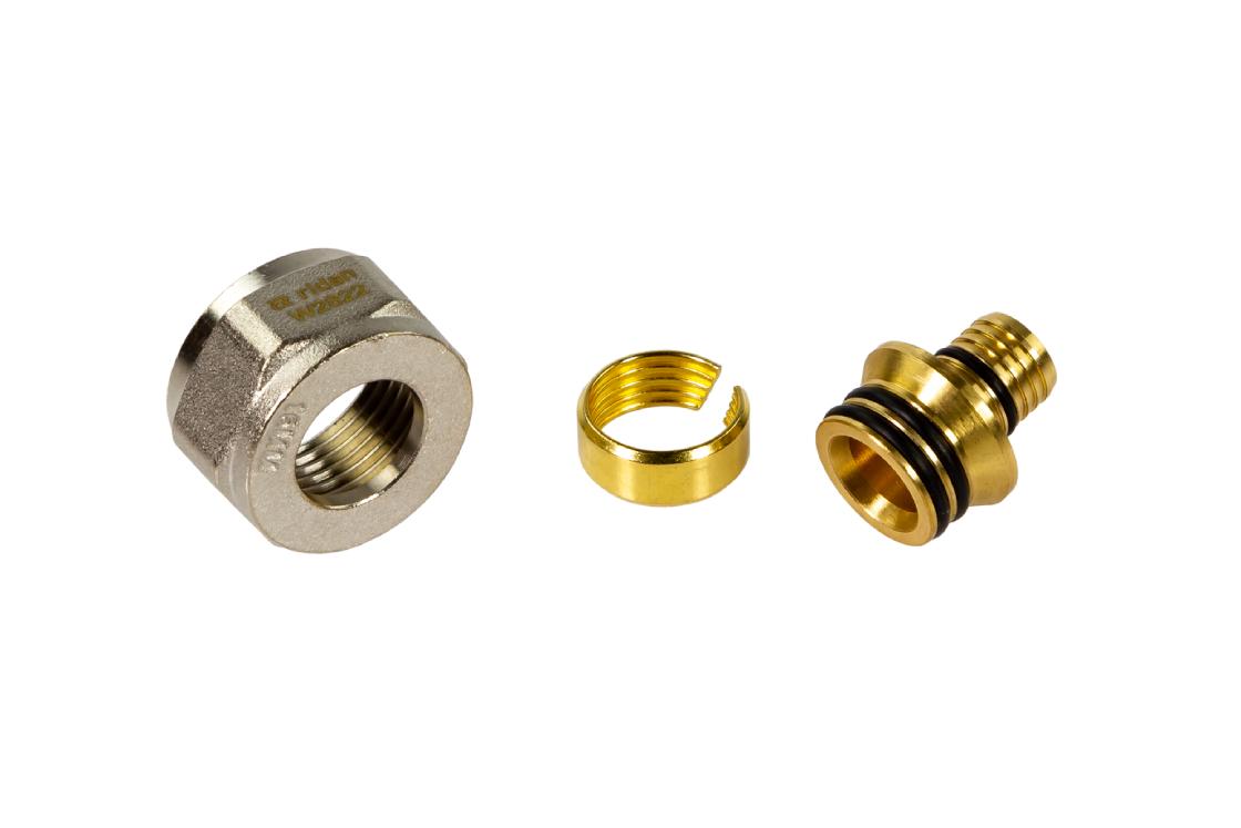 013G4156R — Уплотнительный фитинг Ridan, подключение G3/4'' ВН к трубам (PEX, PERT, ALU) 16х2.0