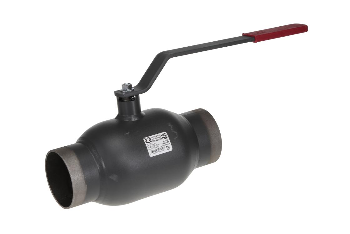 Ридан RJIP Standard (Стандарт) 065N9608R — Кран шаровой WW DN100 PN16 (приварной, с рукояткой, стандартный проход)