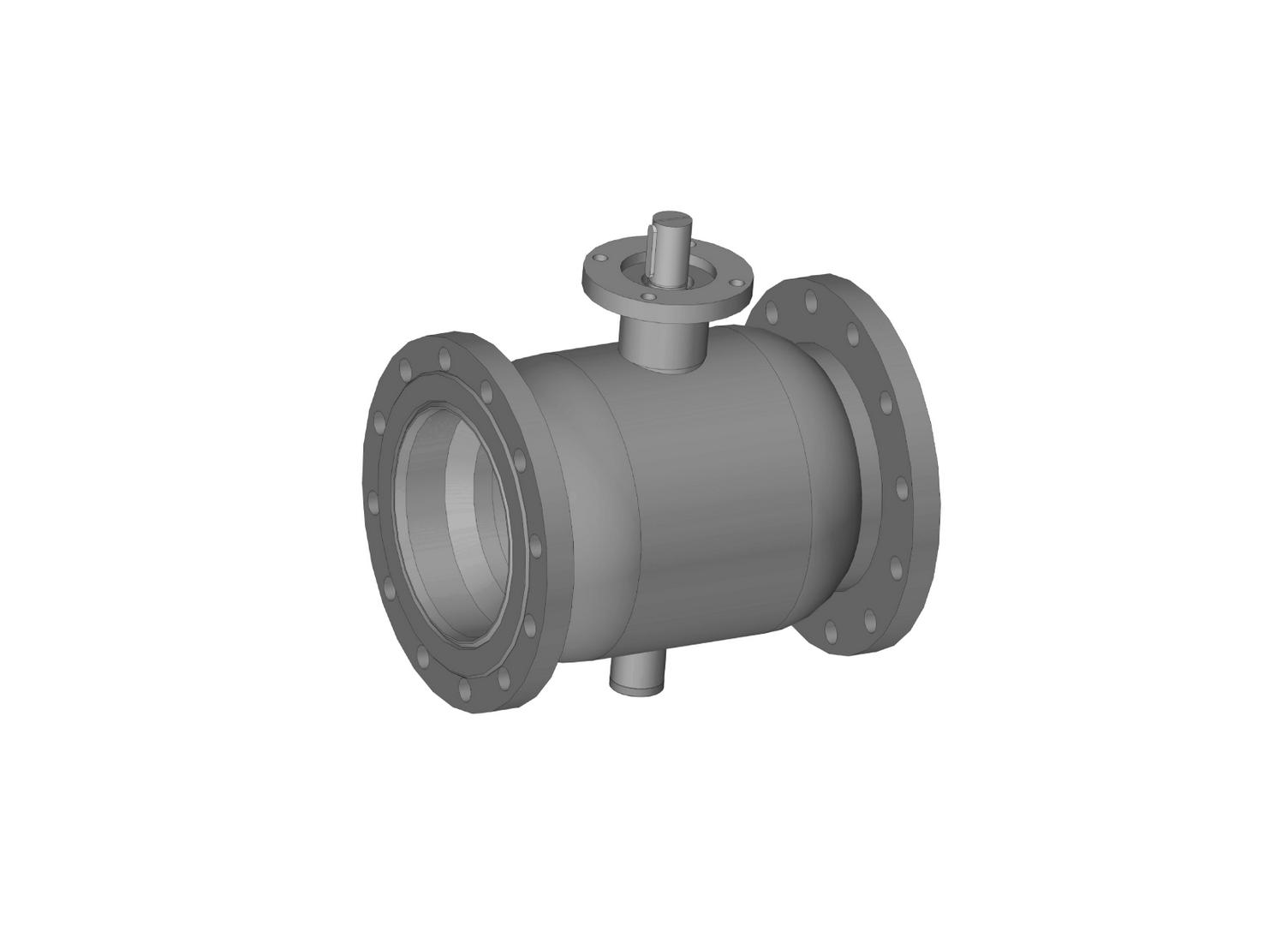 Ридан RJIP Premium (Премиум) 065N0357GR — Кран шаровой FF DN200 PN25 GF (фланцевый, под привод, стандартный проход)