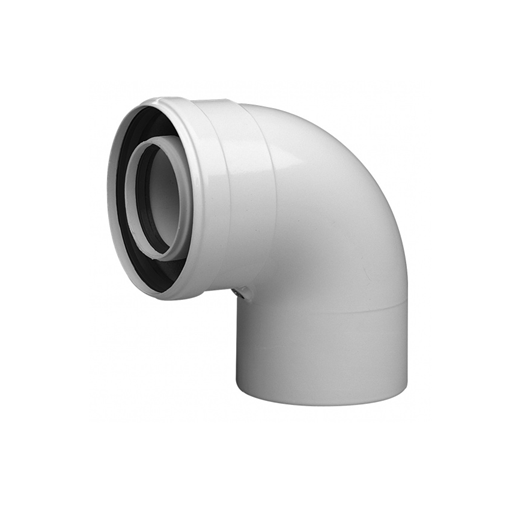 Коаксиальный отвод Baxi HT 60/100 мм. 87° (для всех Duo-tec E/Compact) KHG 71405971-