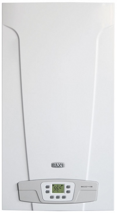 Котёл газовый Baxi ECO-4S 10 F (двухконтурный - турбированный - настенный) 7659668-