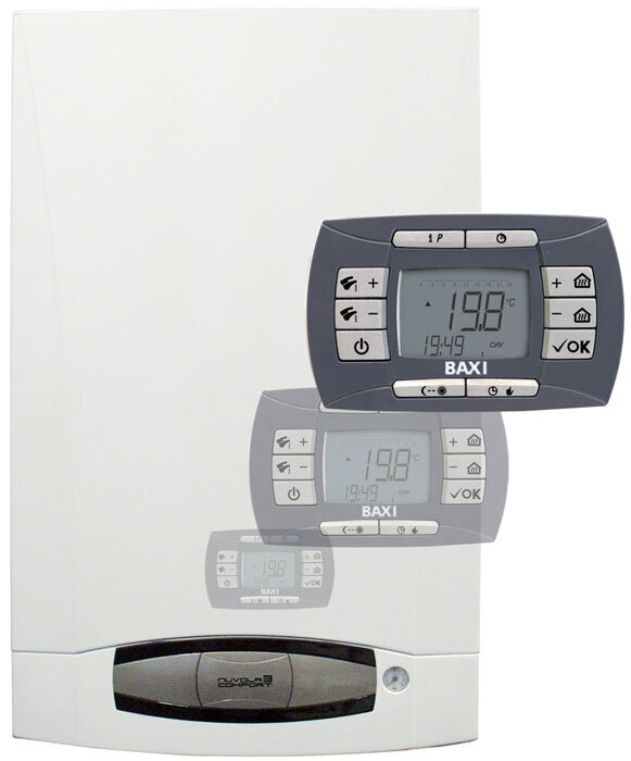 Котёл газовый Baxi NUVOLA-3 Comfort 280 i (с бойлером - атмосферный - настенный) CSB45428358-