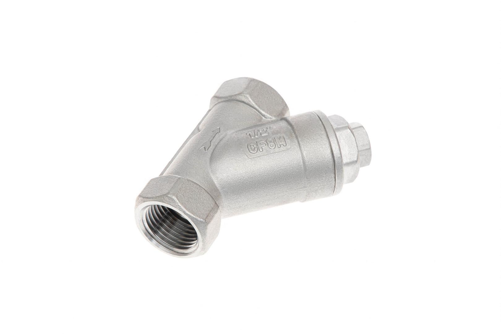 Ридан FVS-R 082X4314R — Фильтр сетчатый нержавеющая сталь CF8M, PN40, DN25, с пробкой