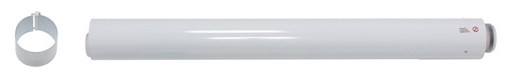 Коаксиальное удлинение Vaillant _ 80/125 мм. PP - 0.50 м. для конденсационных котлов (арт. 303202)