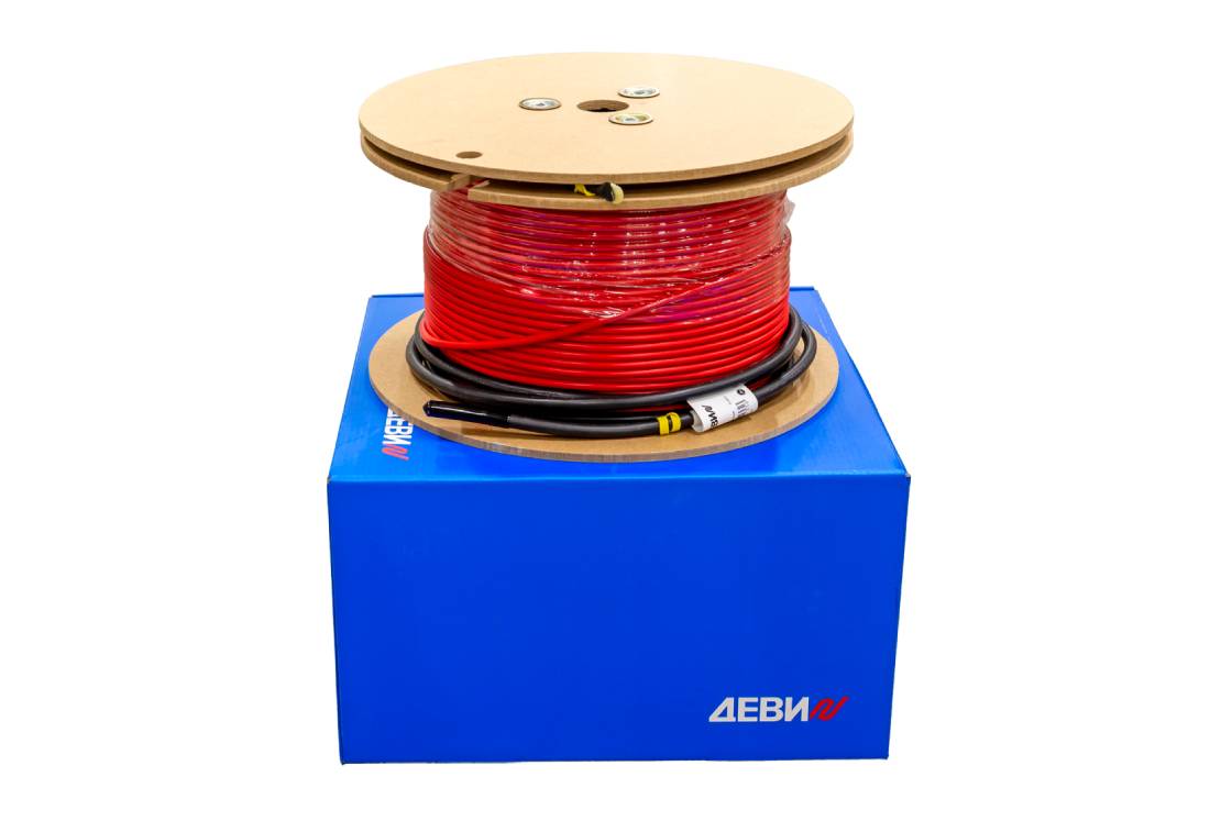 140F5004R — ДЕВИ Flex-10T (Флекс-10Т) нагревательный кабель 1900 Вт, 230 В, 190 м