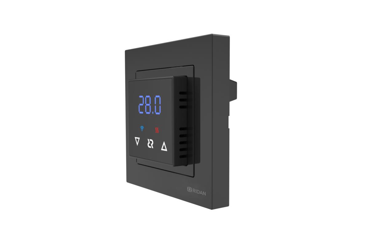 21RT0105R — Ridan Classy (Класси) терморегулятор с Wi-Fi, черный