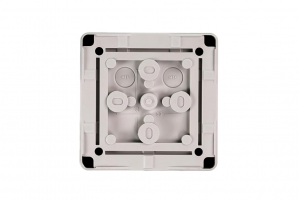 21RT0928R — Коробка распределительная Ridan M BOX (короб), 110х110х67 мм, IP66/IP67, серая