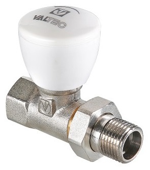 Клапан регулирующий Valtec 3/4" прямой ручной арт. VT.008.N.05 для радиаторов