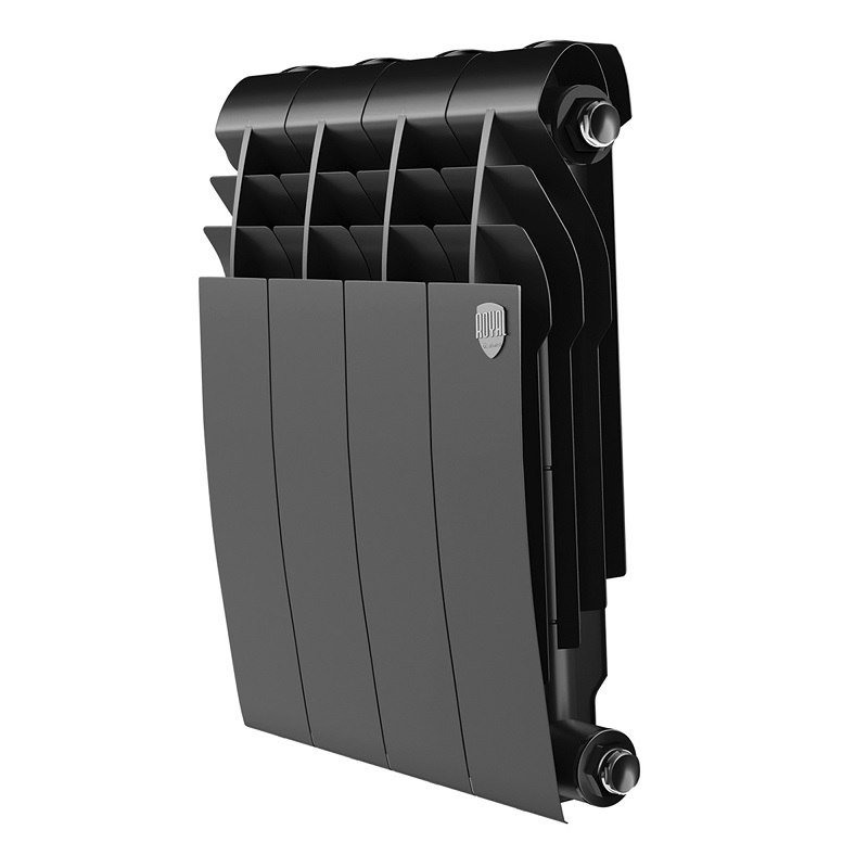 Биметаллический радиатор Royal Thermo BiLiner 350 Noir Sable - 4 секции