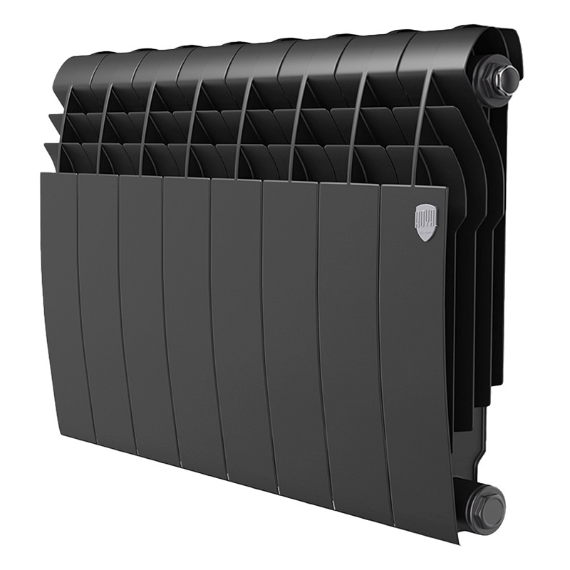 Биметаллический радиатор Royal Thermo BiLiner 350 Noir Sable - 8 секций