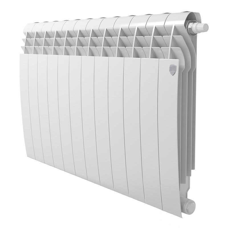 Радиатор Royal Thermo BiLiner 500 VDR Bianco Traffico - 12 секций нижнее подключение (правое)