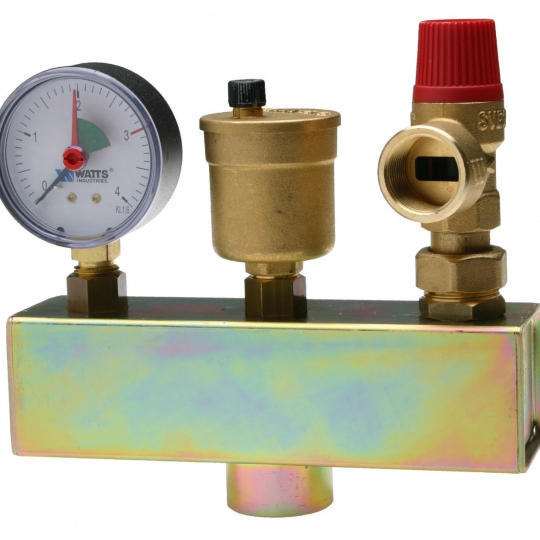 Группа безопасности котла Watts KSG 30 E (1", 3 бар, до 50 кВт) 10005198