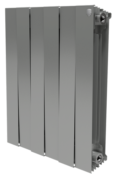 Биметаллический радиатор Royal Thermo PianoForte 500 Silver Satin - 10 секций