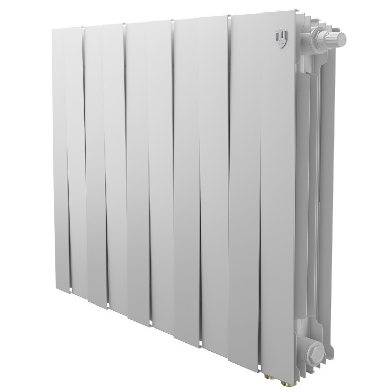 Радиатор Royal Thermo PianoForte 500 VDR Bianco Traffico - 12 секций нижнее подключение (правое)
