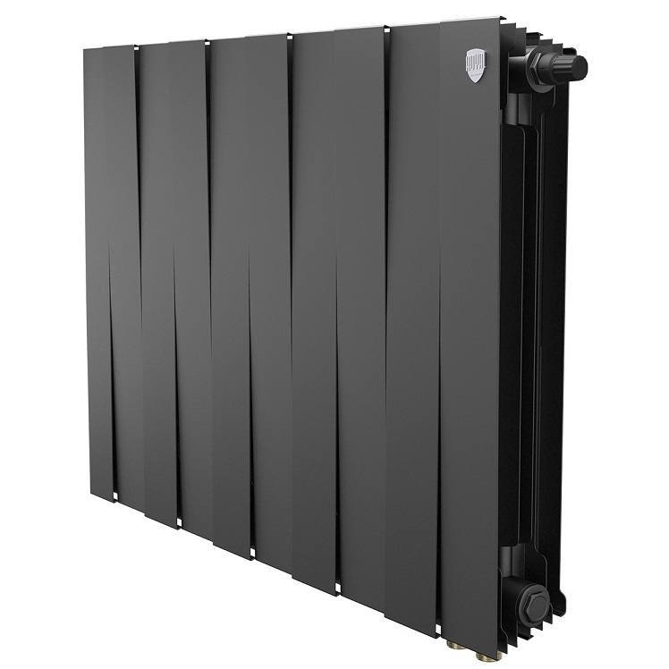 Радиатор Royal Thermo PianoForte 500 VDR Noir Sable - 10 секций нижнее подключение (правое)