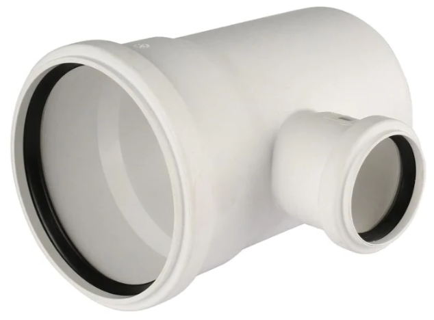 Тройник Sinikon Comfort 110x50 мм 87° канализационный (арт. 510035.K)