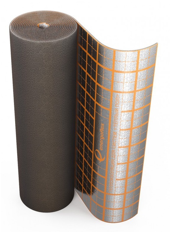 Рулон Energofloor Compact 20 м2 - 5/1,0-20 (толщ. 5 мм., шир. 1 м., длин. 20 м.)
