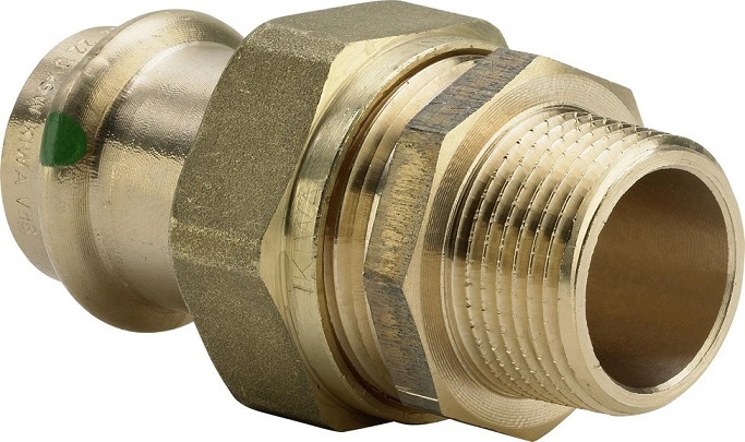 Американка пресс Viega Sanpress 18х3/4" НР с SC-Contur (серия 2265)