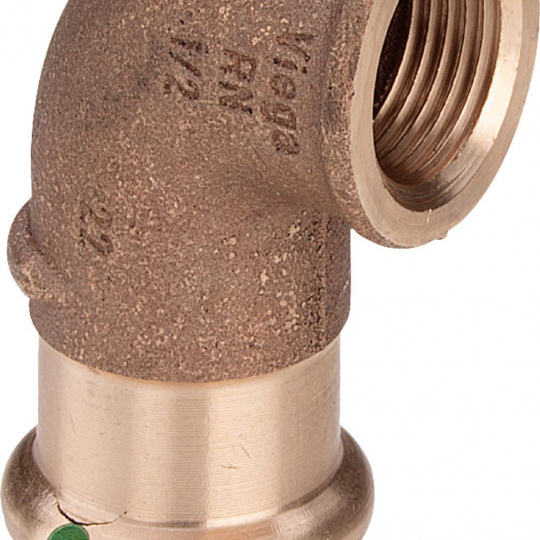 Угольник пресс Viega Sanpress 22х1/2" ВР с SC-Contur (серия 2214.2)