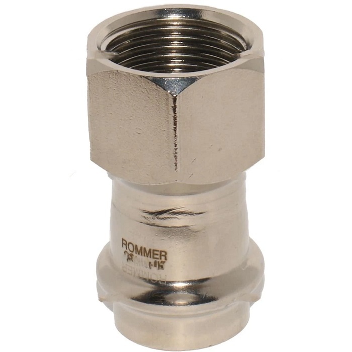 Муфта пресс Rommer 35x1 1/4" ВР с внутренней резьбой из нержавеющей стали (RSS-0022-035114)