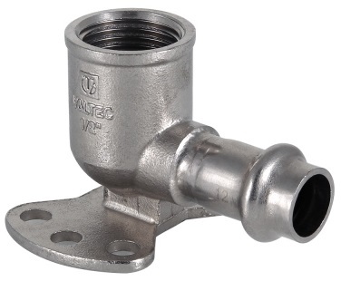 Водорозетка пресс Valtec 15х1/2" ВР (пресс-фитинги из нерж. стали серии VTi.954.I)