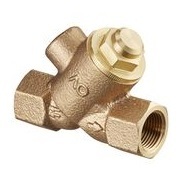 Обратный клапан Oventrop с косой врезкой 1/2", DN 15 для отопления/ГВС/ХВС [1072104]