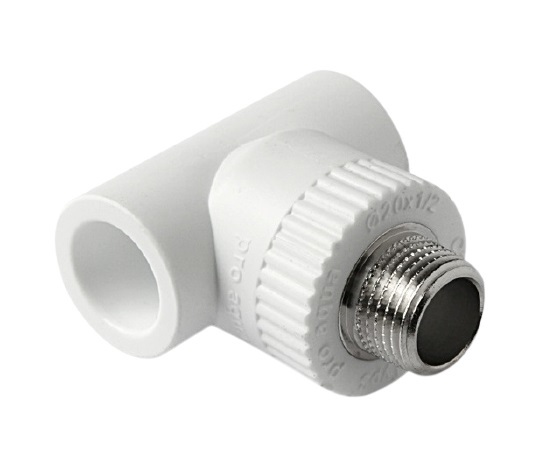 Тройник комбинированный Pro Aqua 25х3/4" НР с наружной резьбой полипропиленовый