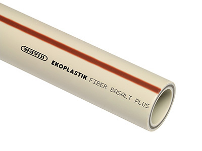 Труба Ekoplastik Wavin Fiber Basalt Plus S 32 мм. полипропиленовая (1 м)
