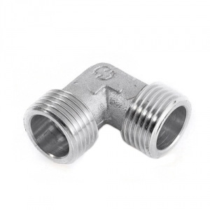 Угольник Stout 3/4" НР/НР с наружной резьбой никелированный латунный SFT-0010-000034