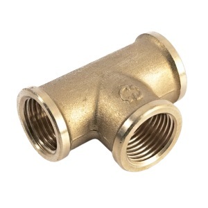 Тройник Stout 1"1/4 ВР с внутренней резьбой латунный SFT-0019-000114