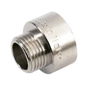 Переходник Stout 1"1/4x3/4" ВР/НР с внутренней/наружной резьбой никелированный латунный SFT-0008-011
