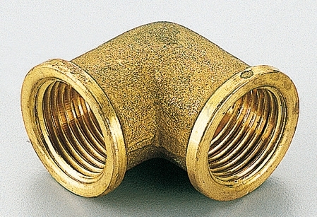 Угольник латунный переходной Tiemme 3/4"x1/2" ВР/ВР с внутренней резьбой фитинг 1500149