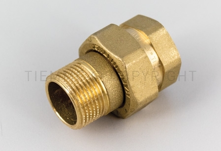 Разъёмное соединение американка Tiemme 3/4"x3/4" НР/ВР прямое уплотнительное кольцо 1500010