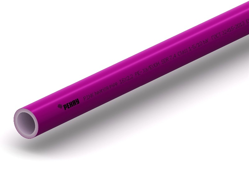 Труба Рехау Pink 16 х 2.2 мм. в бухтах 120 м (арт. 11360423120) 1 м