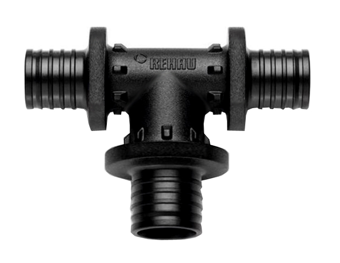 Тройник Rehau PX 16-25-16 c увеличенным боковым проходом (арт. 11601021001)