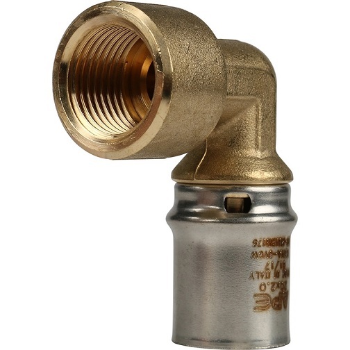 Угольник пресс Stout 20x1/2" ВР с внутренней резьбой (SFP-0010-001220)
