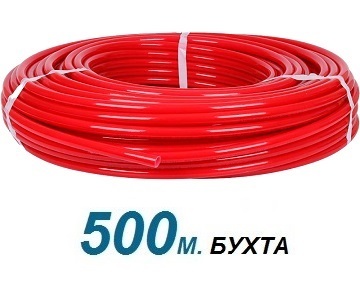 Труба красная Rommer 16х2.0 из сшитого полиэтилена PE-Xa/EVOH в бухте 500 м (RPX-0002-501620) - 1 м