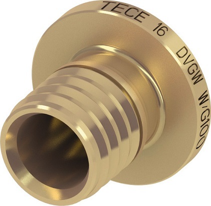 Заглушка TECEflex 16 мм латунная (арт. 765116)
