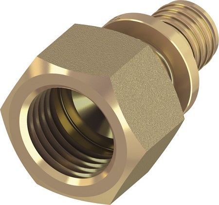 Соединение TECEflex 20x3/4" ВР с внутренней резьбой латунное прямое (арт. 765004)