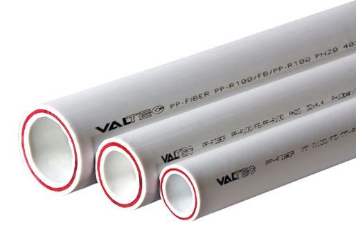 Полипропиленовая труба Valtec PP-FIBER 32 мм PN 20 армированная стекловолокном (VTp.700.FB20.32) 1 м