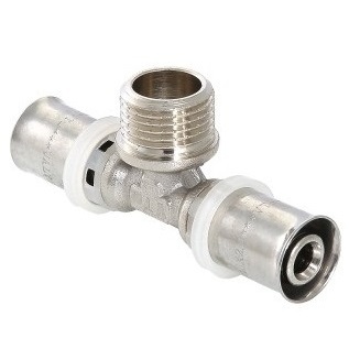 Пресс-фитинг Тройник VALTEC 20х1/2"х20 с наружной резьбой (арт. VTm.233.N.200420)