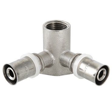 Пресс-водорозетка проходная VALTEC 16х1/2" (арт. VTm.234.N.160416)