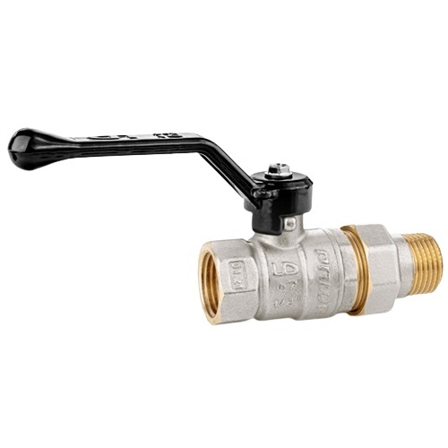 Кран шаровой LD Pride 3/4" с разъёмным соединением полнопроходной, рычаг (LD 47.307.20)