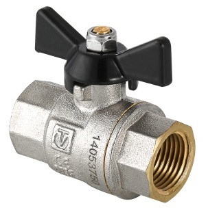 Кран шаровой Valtec Perfect 3/4" ВР/ВР ручка-бабочка (арт. VT.317.N.05)