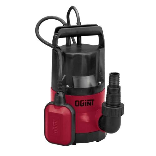 Насос дренажный OGINT DPC-900 (0,9 кВт, Qmax 16 м3/ч, Hmax 11 м, 1x230В, кабель 8 м)