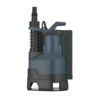 Насос дренажный UNIPUMP ARTVORT Q400B (0,4 кВт, Hmax 5 м, Qmax 150 л/мин,1x230В, кабель 10м)
